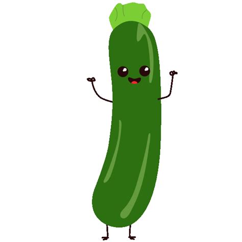 cucumbers gherkins and zucchini animated s
