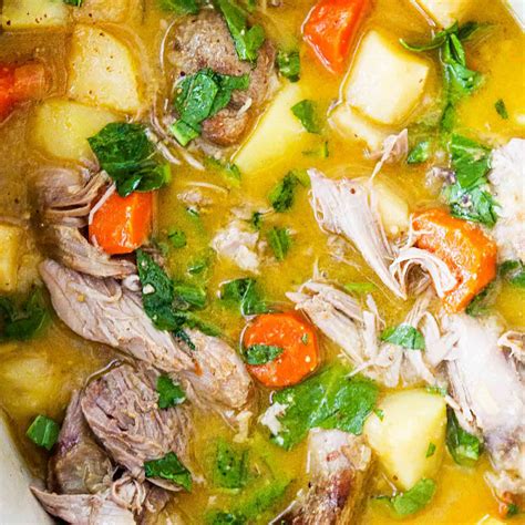 Slow Cooker Turkey Stew With Root Vegetables Recipe