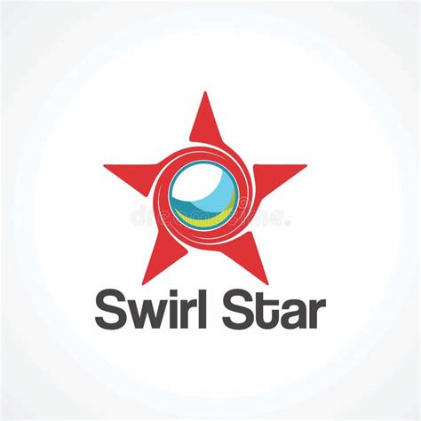 Star Swirl Logo Stock Vector Illustration Of Circle 39719361