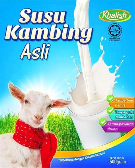 Jangan biarkan usia membatasimu untuk jadi yang terbaik dari dirimu. Harga Khalish Susu Kambing Asli.