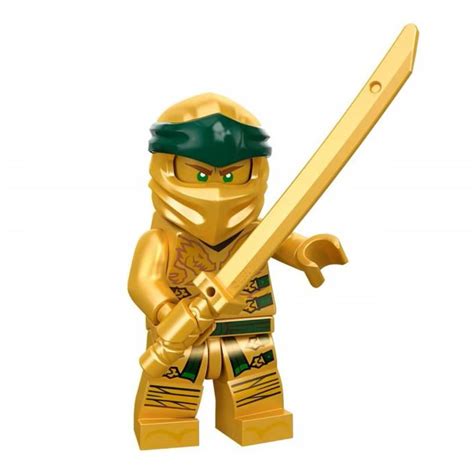 Lego Ninjago Lloyd Golden Ninja Legacy Minifigure Split From 70666 Set Rarebrix