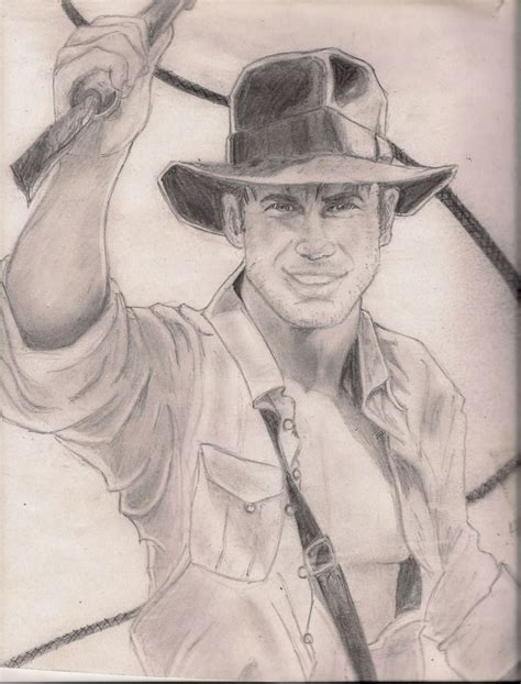 Indiana Jones Sketch By Kcbrookster On Deviantart