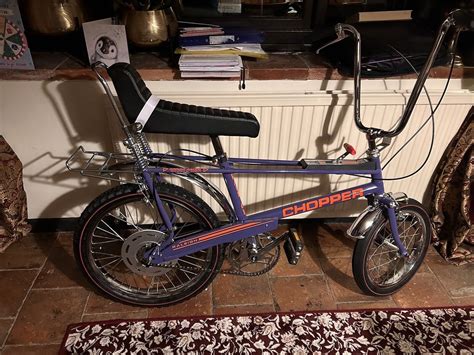 Raleigh Chopper Mk4 Uv 2023 Ultra Violet Collectors Edition New In