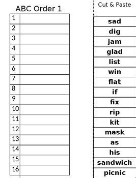 If you want to emphasize different categories on your small business blog, you can change the sorting. Alphabetical order Worksheets 2nd Grade - Worksheet From Home