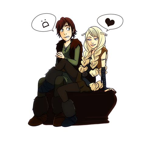 Httyd Hiccup And Ruffnut By Gabzillaz On Deviantart Httyd Hiccup