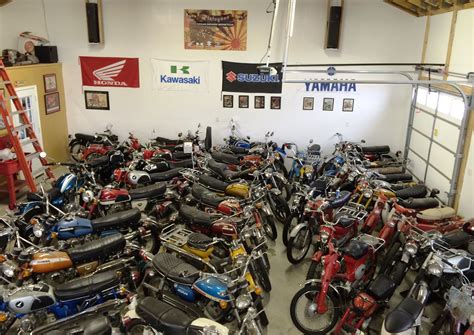 Motorcycle Dream Garage 60s And 70s Japanese Motorcycles Collection