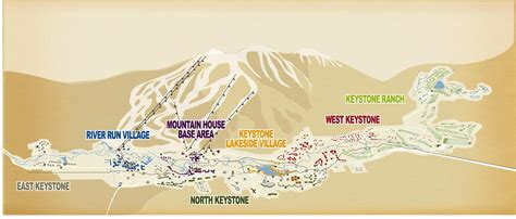 Maps Of Keystone Ski Resort In Usa Sno