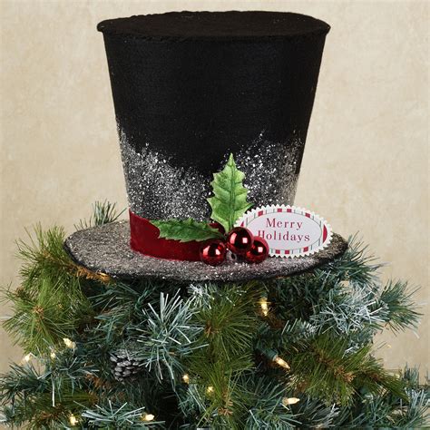 Check spelling or type a new query. Top Hat Tree Topper Black | Christmas | Pinterest ...