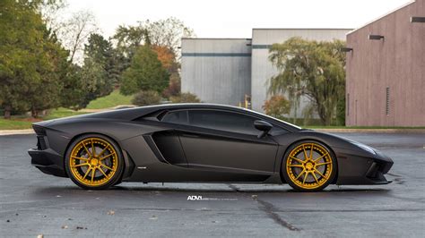 Get it as soon as fri, aug 13. Satin Matte Black Lamborghini Aventador - ADV5.2 M.V2 SL ...