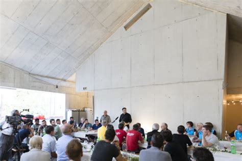 Das haus des weins in berneck hat die jury des iconic award überzeugt. Haus des Weins: Aufrichtfeier | Carlos Martinez ...
