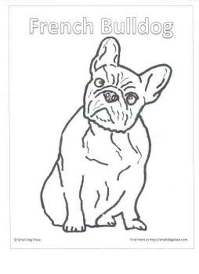 Bulldog coloring pages to download and print for free. French Bulldog Coloring Pages - Part 4