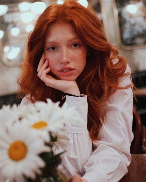 Zhenya Fox Natural Redhead Writing Inspiration Face Claims Redheads