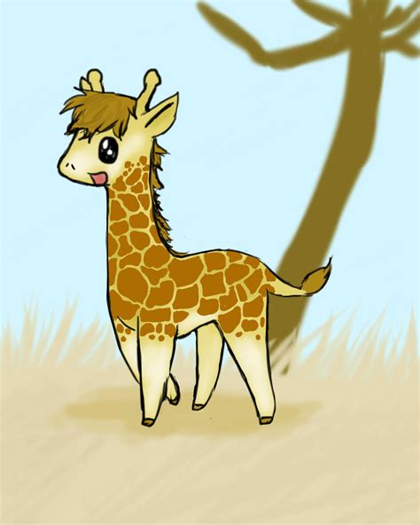 Chibi Giraffe By Ari Star14 On Deviantart