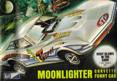 Mpc Moonlighter Corvette Funny Car 728 200 Album Drastic Plastics