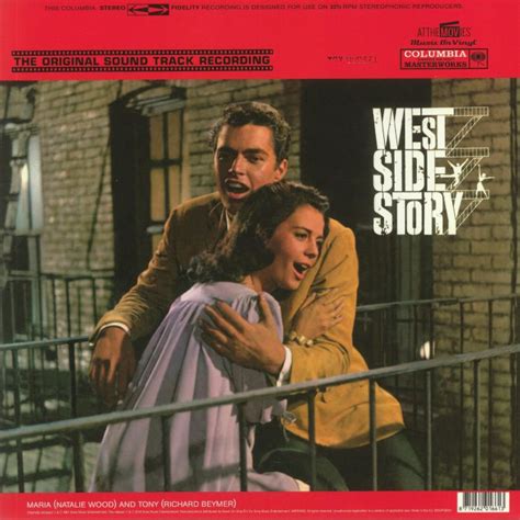 Leonard BERNSTEIN STEPHEN SONDHEIM West Side Story Soundtrack Vinyl At Juno Records