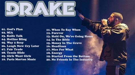Drake Greatest Hits Full Album Best Songs Of Drake Youtube