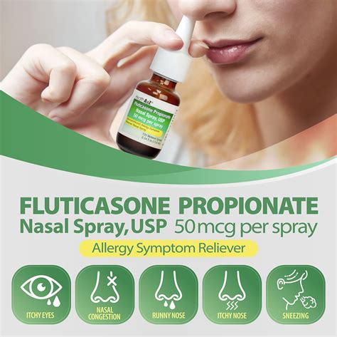 Buy HealthA2Z Fluticasone Propionate Nasal Sprays 24 Hour Allergy