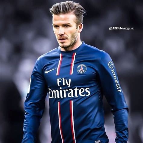 David Beckham PSG  Total Futbol  Pinterest