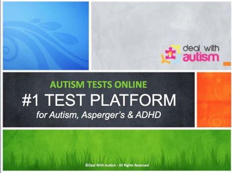 Aspergers Test For Adults