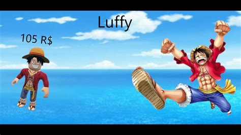 How To Make Luffy In Roblox Youtube