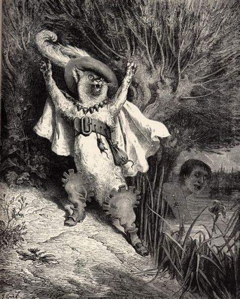 Le Chat Botté Gustave Dore Paul Gustave Doré Fairytale Art