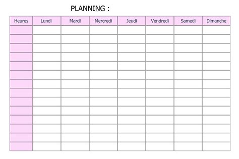 Plan financier excel gratuit ou prévisionnel :. modele planning gratuit semaine | Planning gratuit, Modele ...