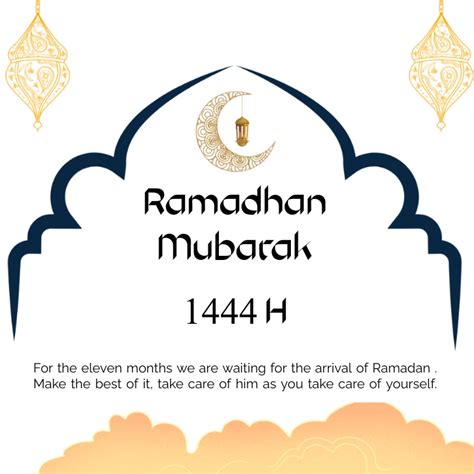 Marhaban Ya Ramadhan 1445 H Template Postermywall
