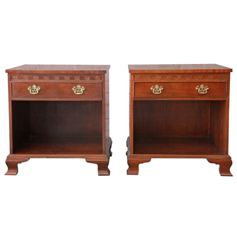 Baker furnishings are independent furniture retailer and we are proud to say that we have been selling quality home furnishings for over 100 years (est. Baker Furniture Chippendale Style Mahogany Nightstands ...