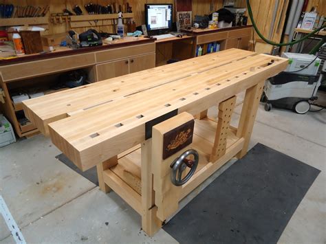 For my bench, i chose benchcrafted hardware. Split-Top Roubo Workbench - The Wood Whisperer Guild