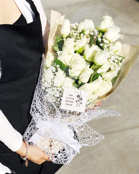 Did your friend send you flowers because you recently earned a big promotion? White sympathy rose 🕊bouquet sending your condolences ☘️ ...