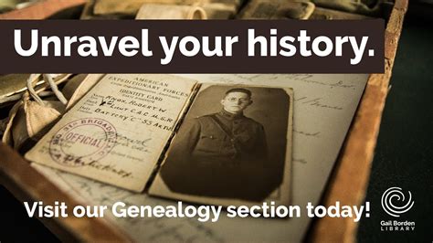 Unravel Your Family History at Gail Borden Library - YouTube
