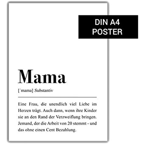 Mama Definition II: DIN A4 Poster #handmadeprodukte # ... Canva's free poster maker has hundreds of canva bietet eine riesige auswahl von bildern, mit denen du deinem poster glamour verleihen kannst.