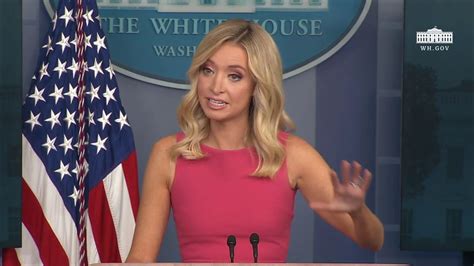 Press Conference Kayleigh Mcenany Holds A Press Briefing At The White