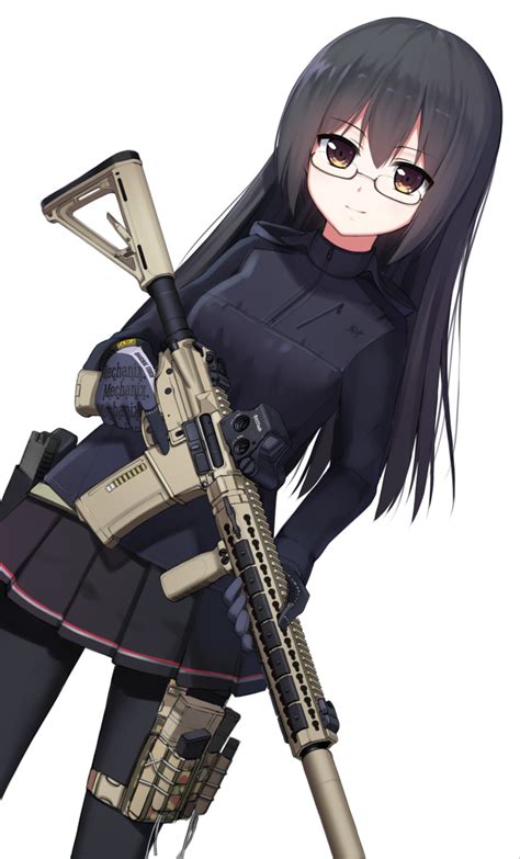You can choose the image format you need and install it on absolutely any device, be it a smartphone, phone, tablet, computer or laptop. Pin on Anime girls with guns