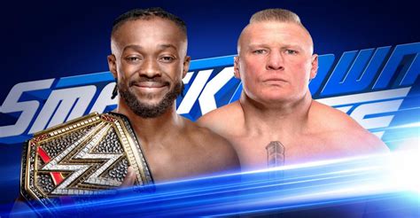 Kofi Kingston To Defend Wwe Title Vs Brock Lesnar On Smackdown Fox