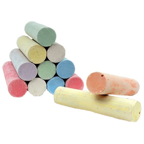 Download Stack Of Coloured Chalk Sticks Transparent Png Stickpng