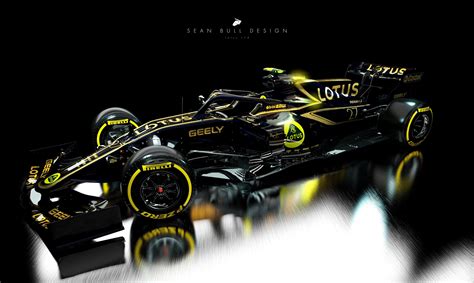 With rising costs in formula one. 2020 Lotus F1 Livery Concept (by Sean Bull Design, 3D ...