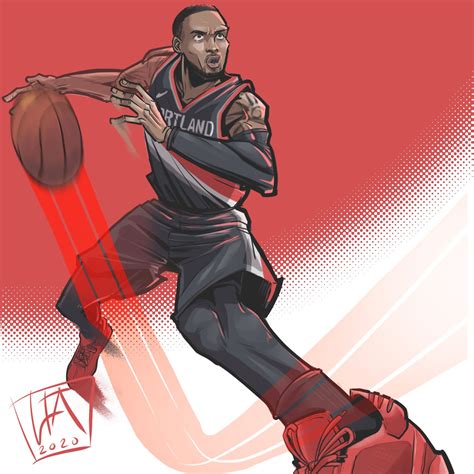 Is an american professional basketball player for the portland trail blazers of the national basketball ass. Damian Lillard in 2020 | Damian lillard, Basketball art, Leo