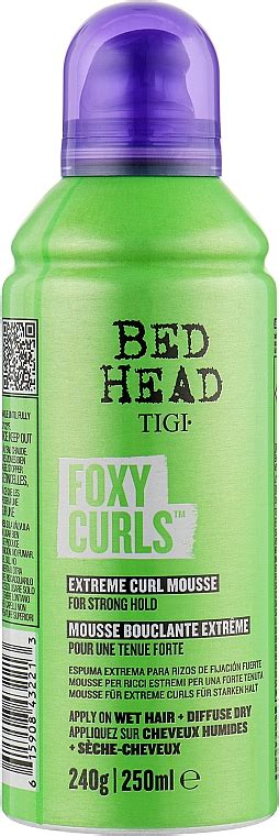 Tigi Bed Head Foxy Curls Mousse Spum De P R Fixare Puternic