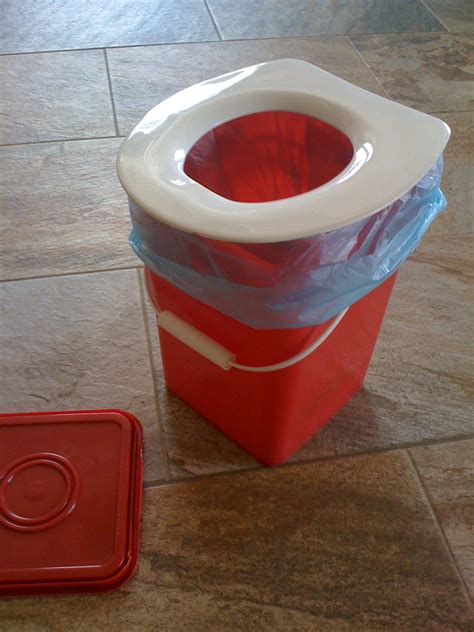 Go camping australia blog and www.gocampingaustralia.com cover are you looking for a quick and easy diy toilet for camping? Camping Potty ...Take any 5 gallon bucket (the square ones fit the seat well), a mini toilet ...