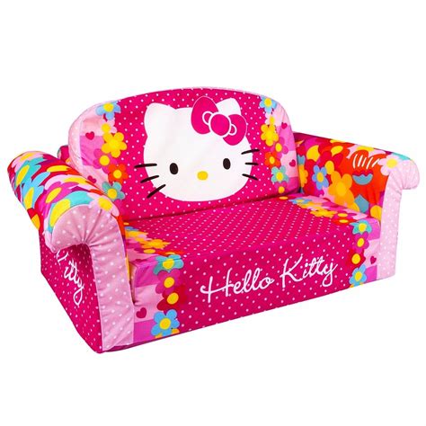 If room is limited in space, consider equipped with a sofa bed which is placed longitudinally in. Sillon Infantil Sofa Cama Hello Kitty Niña Juguete ...