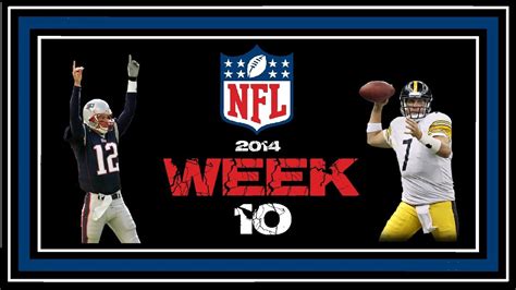 If you don't find any nfl predictions for week 10 available for sale here on the week 10 page, it's either too early in week ten for any to have been released, or it's simply because week 10 of the nfl season is not yet upon us. 2014 NFL Week 10 Picks - YouTube