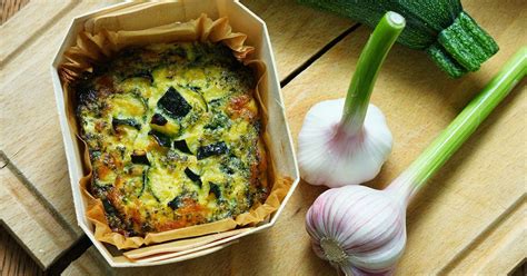 Sof vous invite Flan de courgettes ail et mozzarella