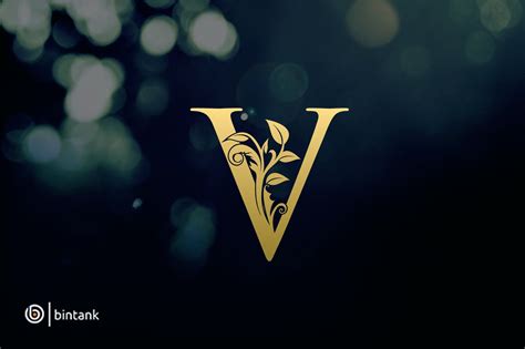 Gold V Letter Logo Letter Logo Custom Graphic Design Illustrator