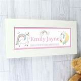 Personalised Name Frame Baby