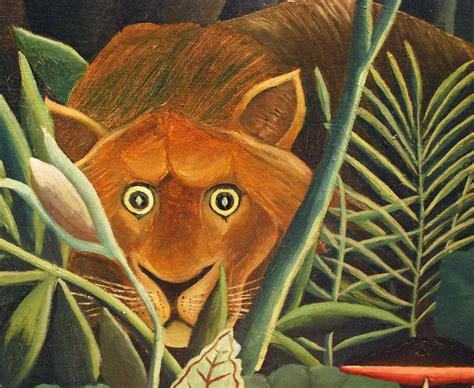 This mural honors henri rousseau's painting tiger in a tropical storm. ARTS&FOOD®™: Closely looking at Henri Rousseau's "The ...