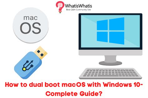 How To Dual Boot Macos With Windows 10 Complete Guide