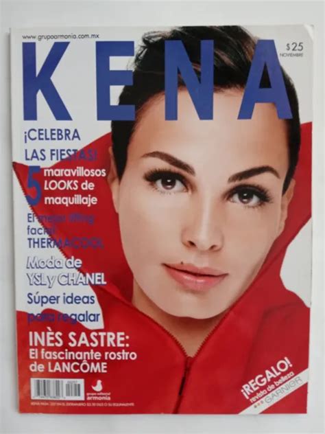 Ines Sastre Kena Mexican Magazine Mexico Spanish November 2004 £1575