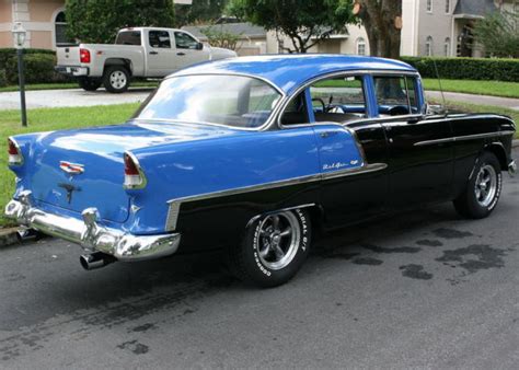 1955 Chevy Bel Air 4 Door For Sale Photos Technical Specifications
