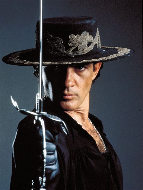 Antonio Banderas The Mask Of Zorro Zorro Movie Movie Stars